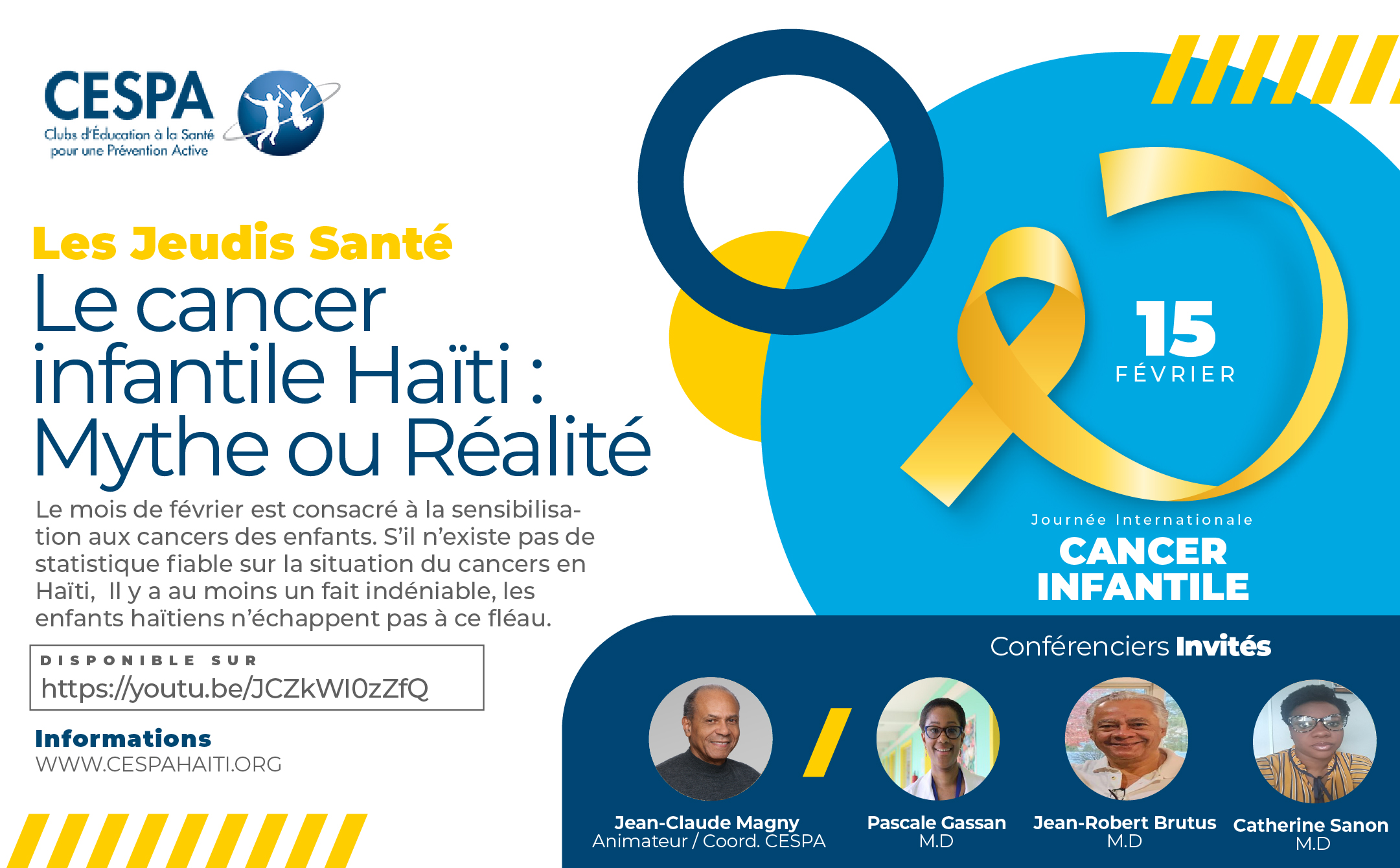 Le cancer infantile en Haïti : mythe ou réalité.